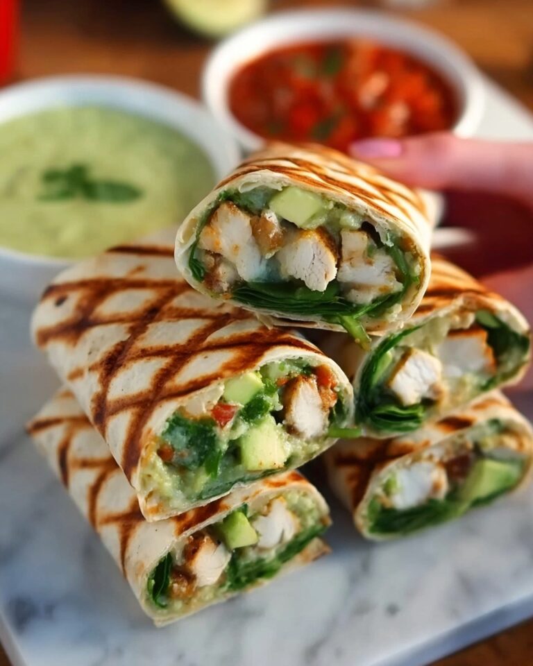 Avocado Chicken Wraps Recipe
