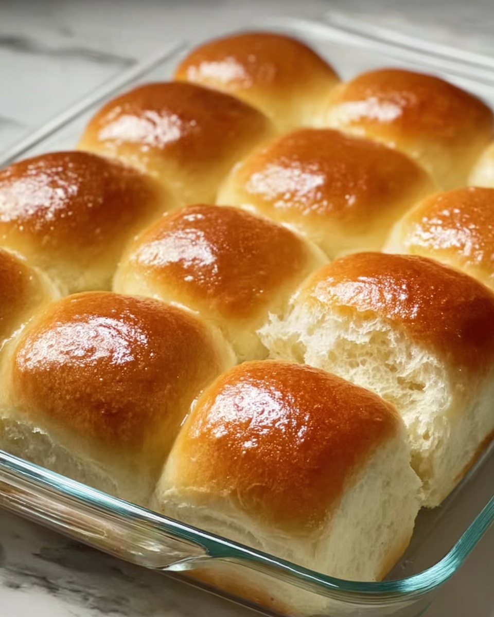 Soft & Fluffy Homemade Dinner Rolls Recipe - Recipe Image