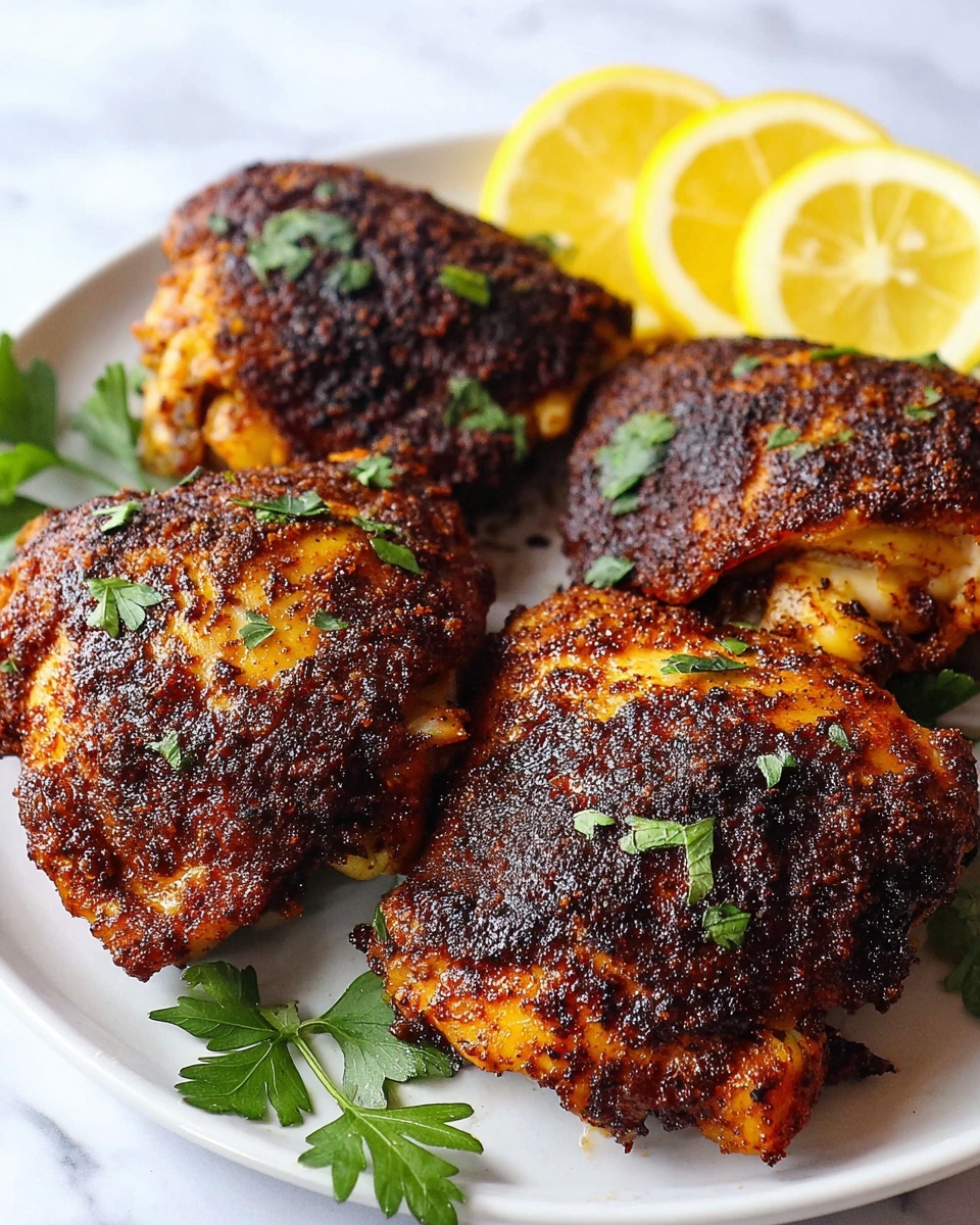 Air Fryer Chicken Thighs Recipe - Recipe Image