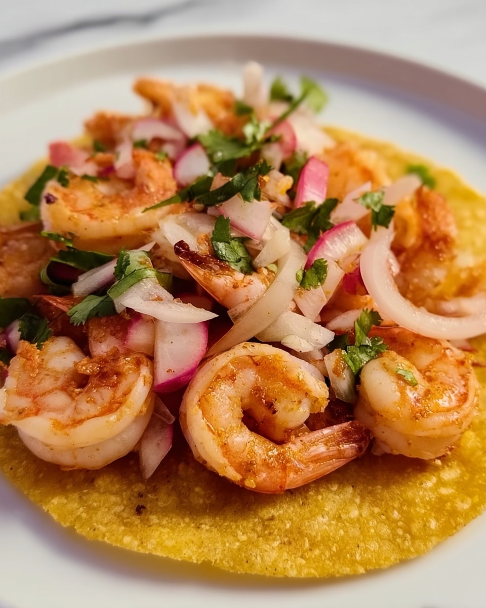 Coconut Shrimp Ceviche Tostadas Recipe - Recipe Image