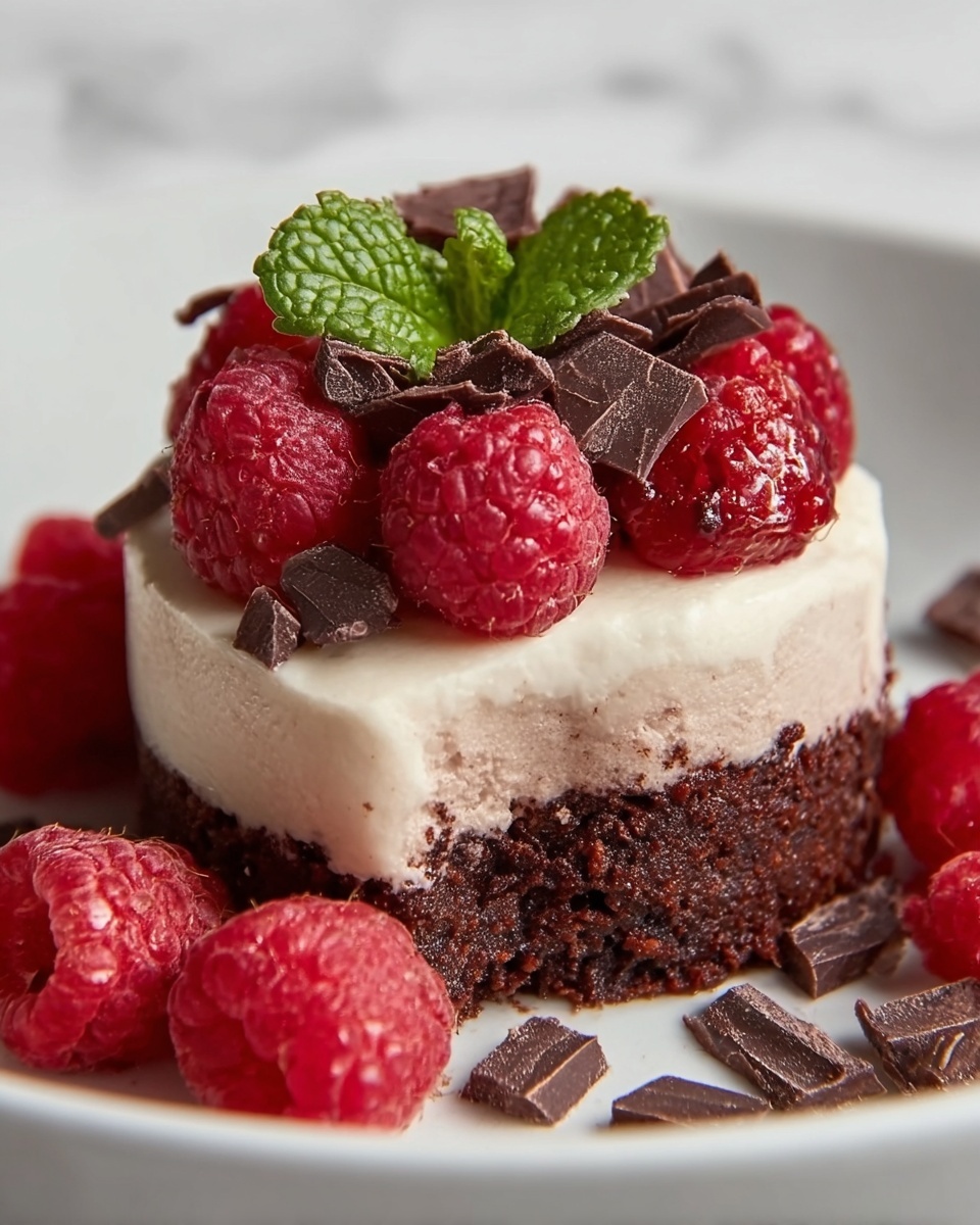 Mini Chocolate & Raspberry Cake Recipe - Recipe Image