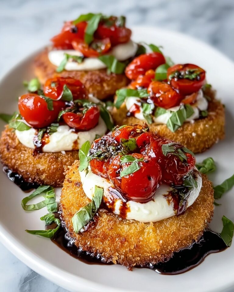Italian Basil Chicken Cutlets with Tomato and Burrata Topping Recipe