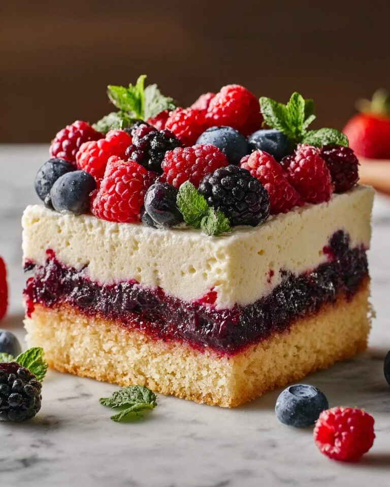 Summer Berry Cake Recipe