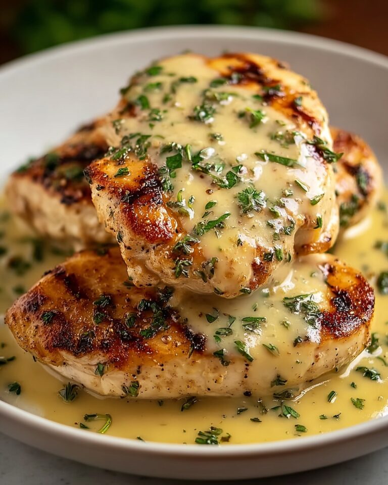 Chicken in Boursin Garlic Herb Cream Sauce Recipe