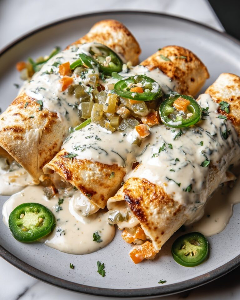 Cheesy Pumpkin Taquitos with Roasted Jalapeño Pepita Crema Recipe