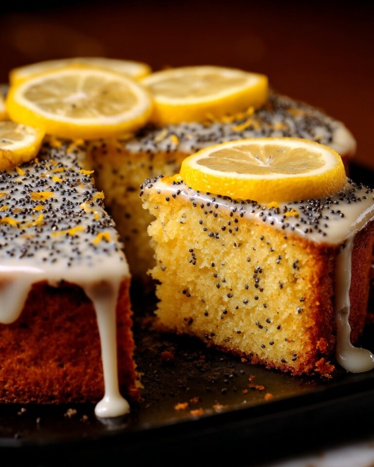 Lemon Poppy Seed Pudding Cake Recipe