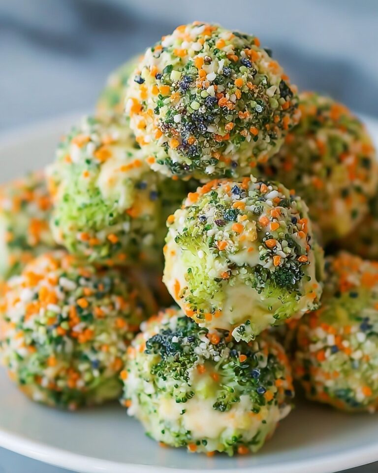 Baked Broccoli Cheese Balls Recipe