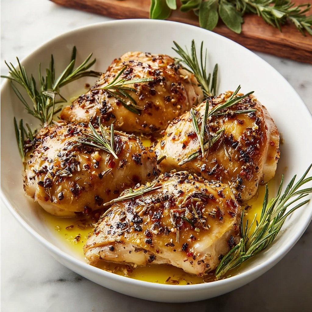 Heart-Healthy Rosemary Chicken Dijon Recipe - Recipe Image