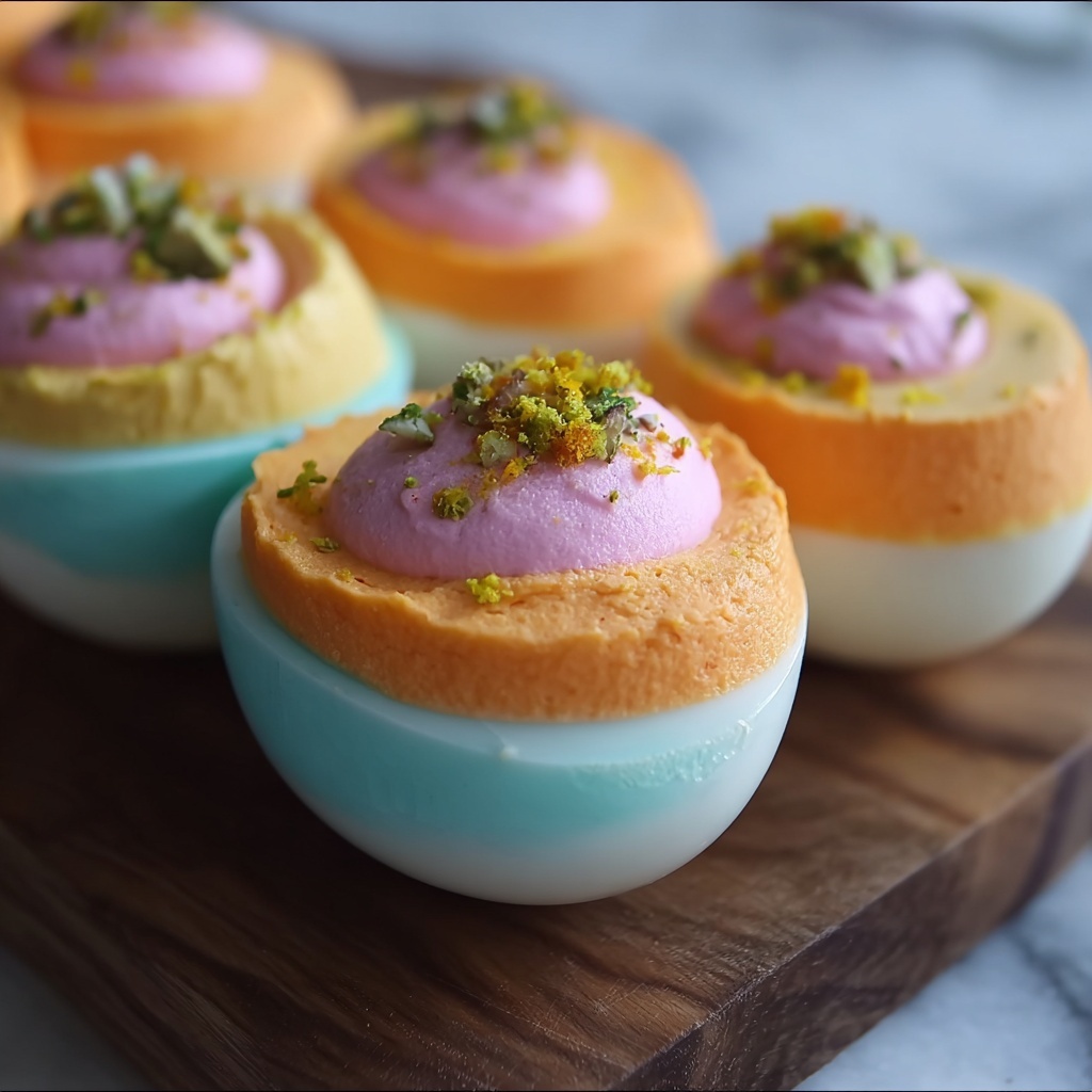 Easter Deviled Eggs Recipe - Recipe Image