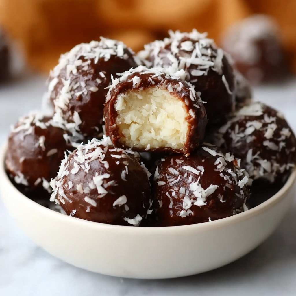 Almond Joy Coconut Bites Recipe - Recipe Image
