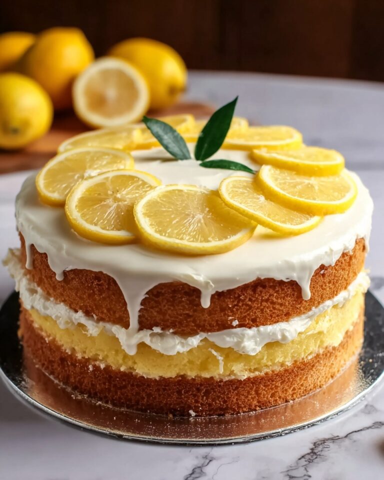 Limoncello Cake with Mascarpone Frosting Recipe