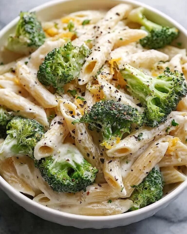 Creamy & Cheesy Broccoli Pasta Recipe