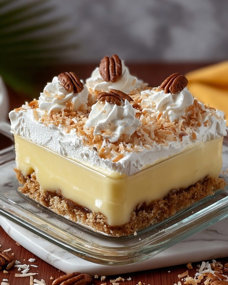 Coconut Cream Layered Dessert Recipe