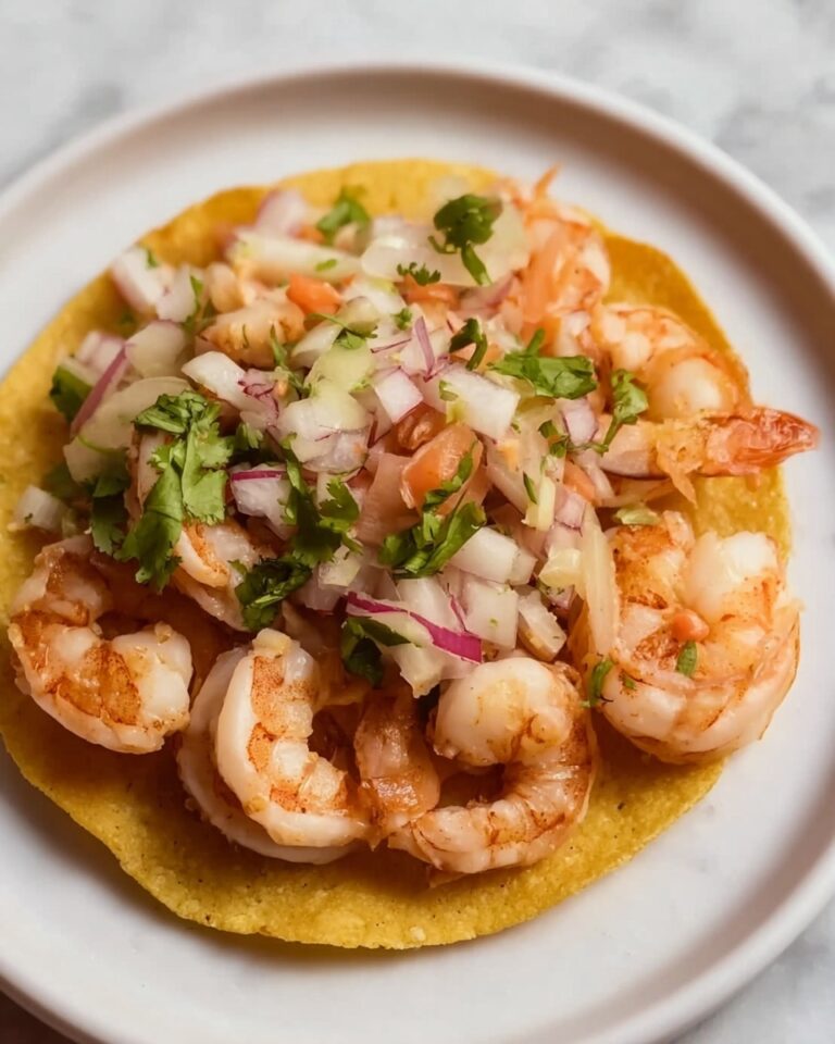 Coconut Shrimp Ceviche Tostadas Recipe