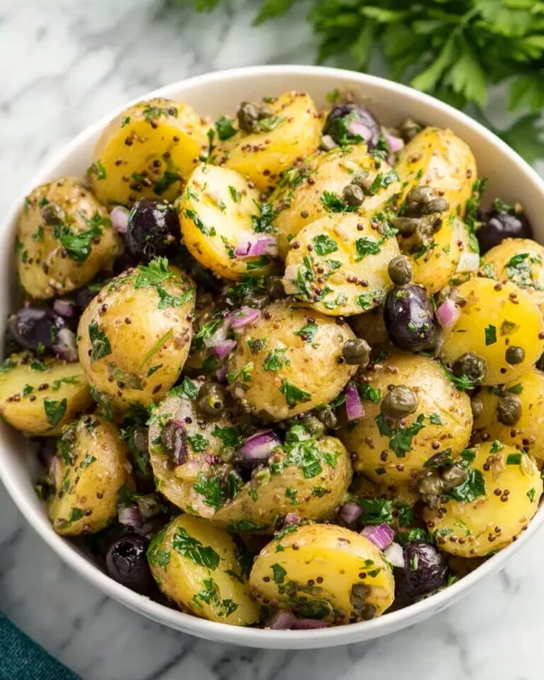 Mediterranean Potato Salad with Sumac, Olives, and Capers Recipe