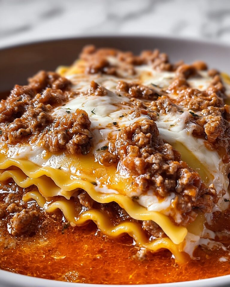 Easy Crockpot Ravioli Lasagna Recipe