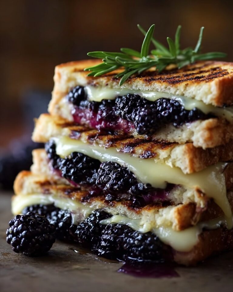 Blackberry Balsamic and Brie Grilled Cheese Recipe