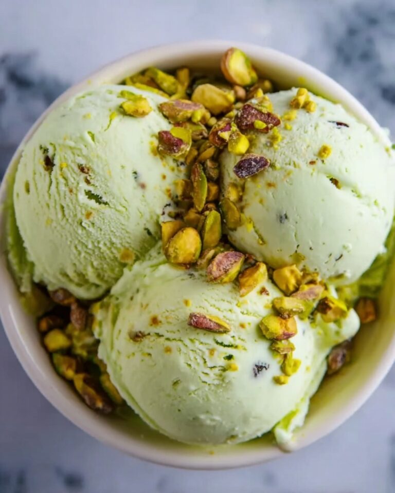 Creamy Pistachio Ice Cream Recipe