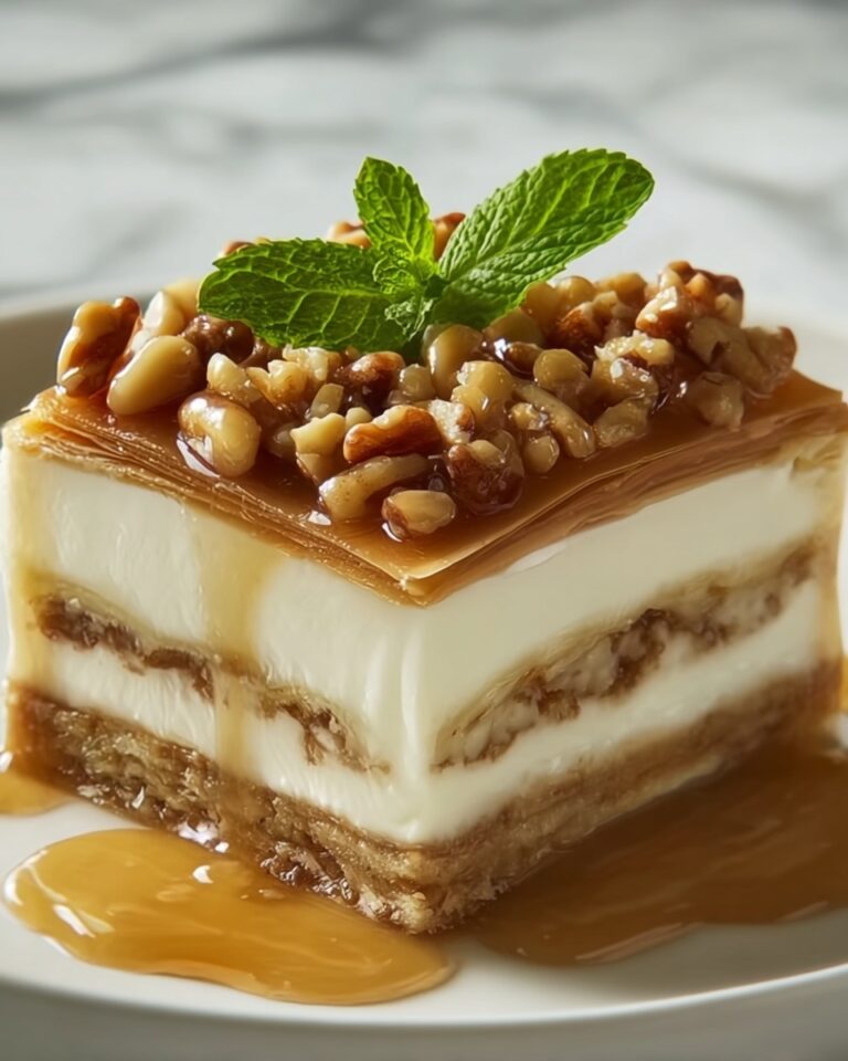 Baklava and Cheesecake Fusion Recipe