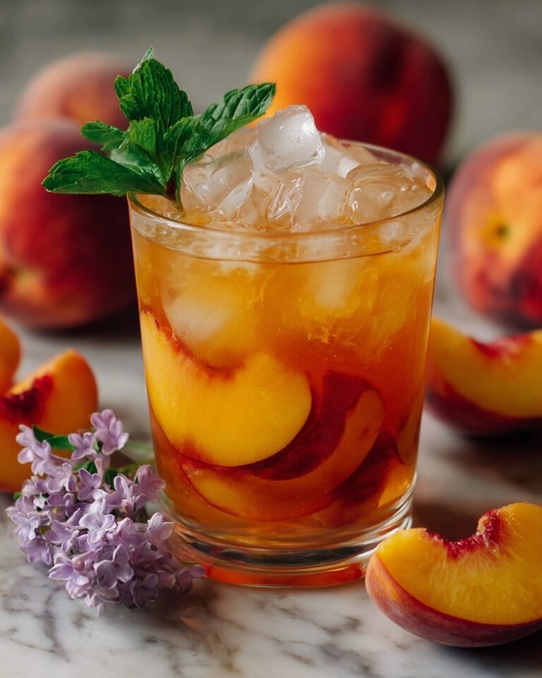 Easy Peach Tea: The Perfect Refreshing Summer Drink Recipe