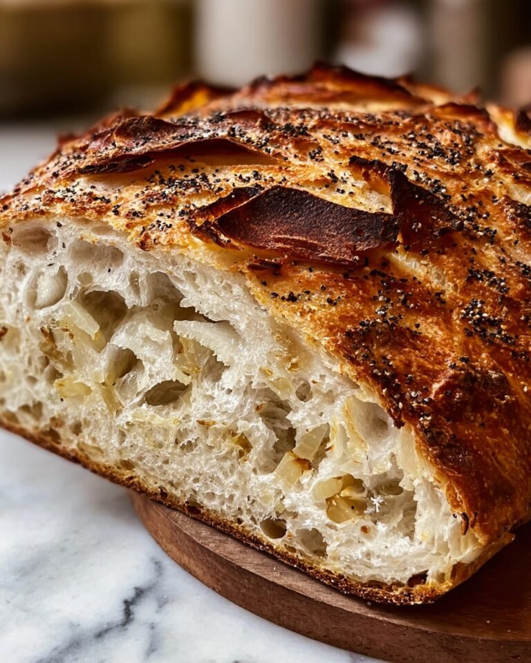 Caramelized Onion & Gouda Sourdough Recipe