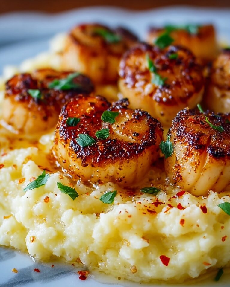 Garlic Butter Lobster Bites with Saffron Mashed Potatoes Recipe