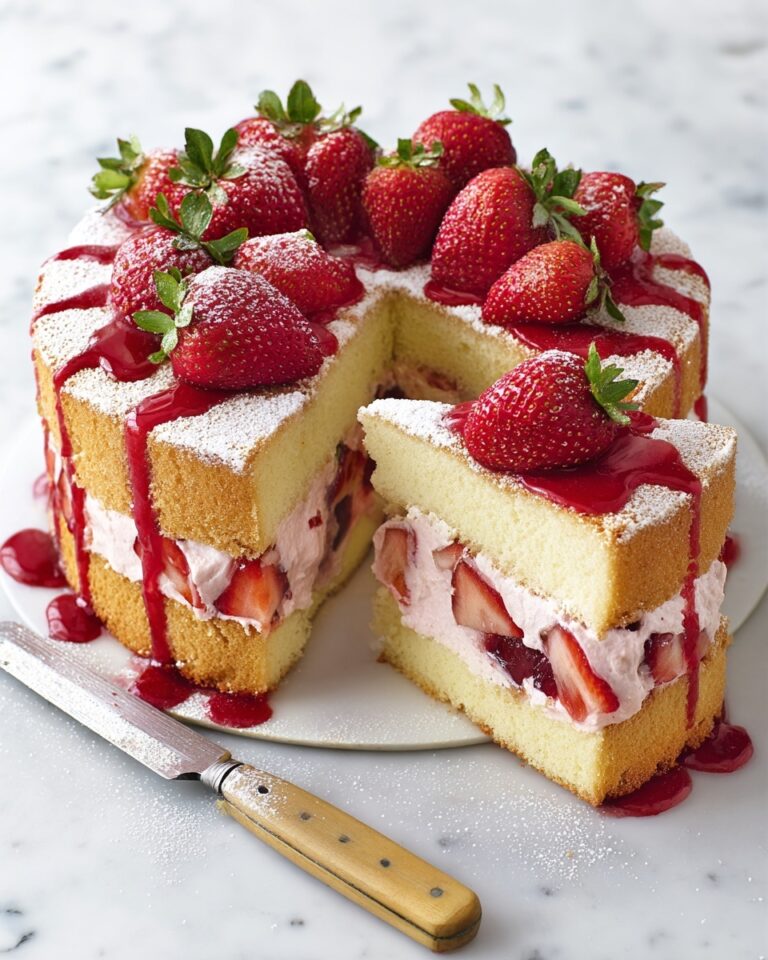 Strawberry Cheesecake Pound Cake Recipe