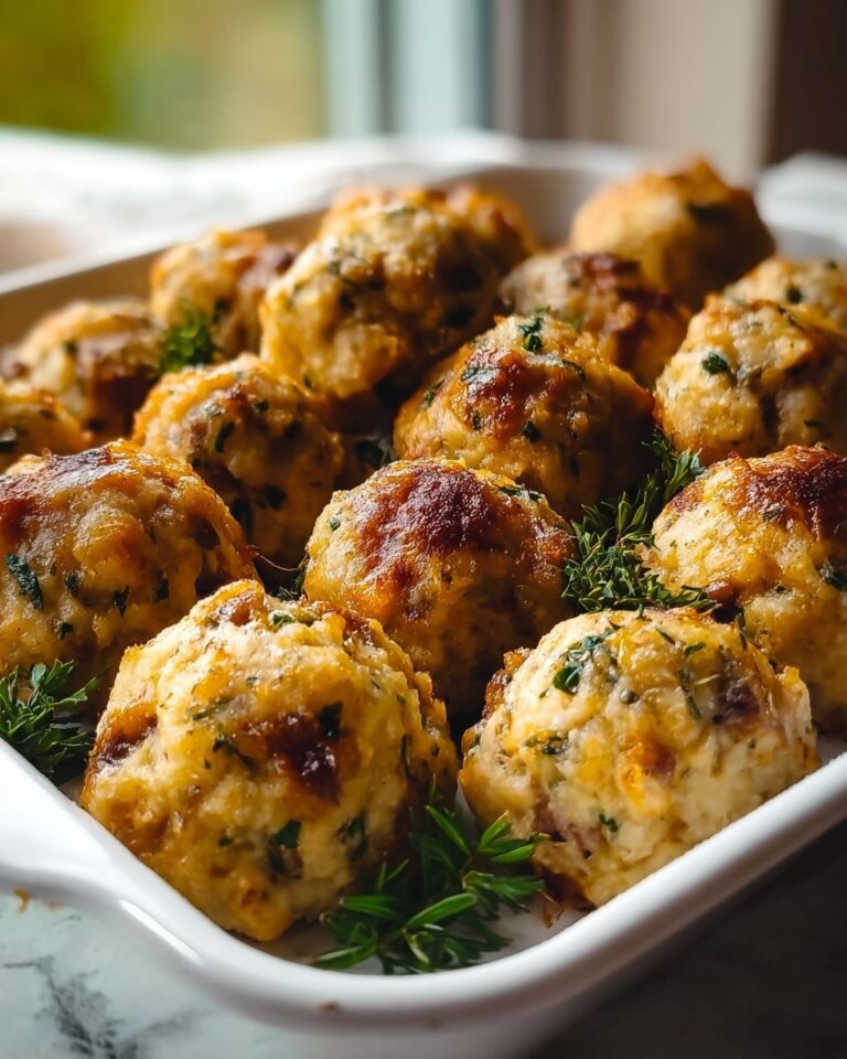 Stuffing Balls Recipe