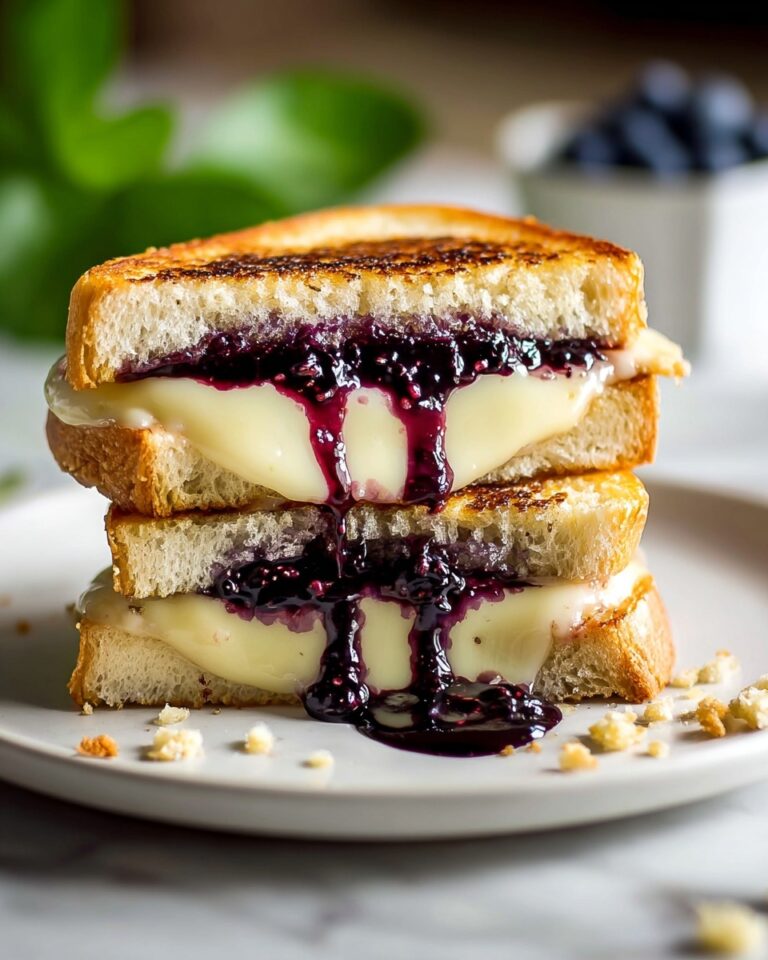 Balsamic Blackberry Bliss Grilled Cheese Recipe
