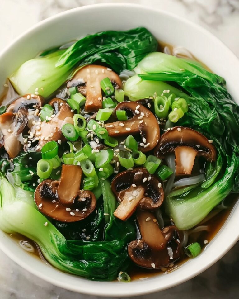 Bok Choy and Mushroom Stir Fry Recipe