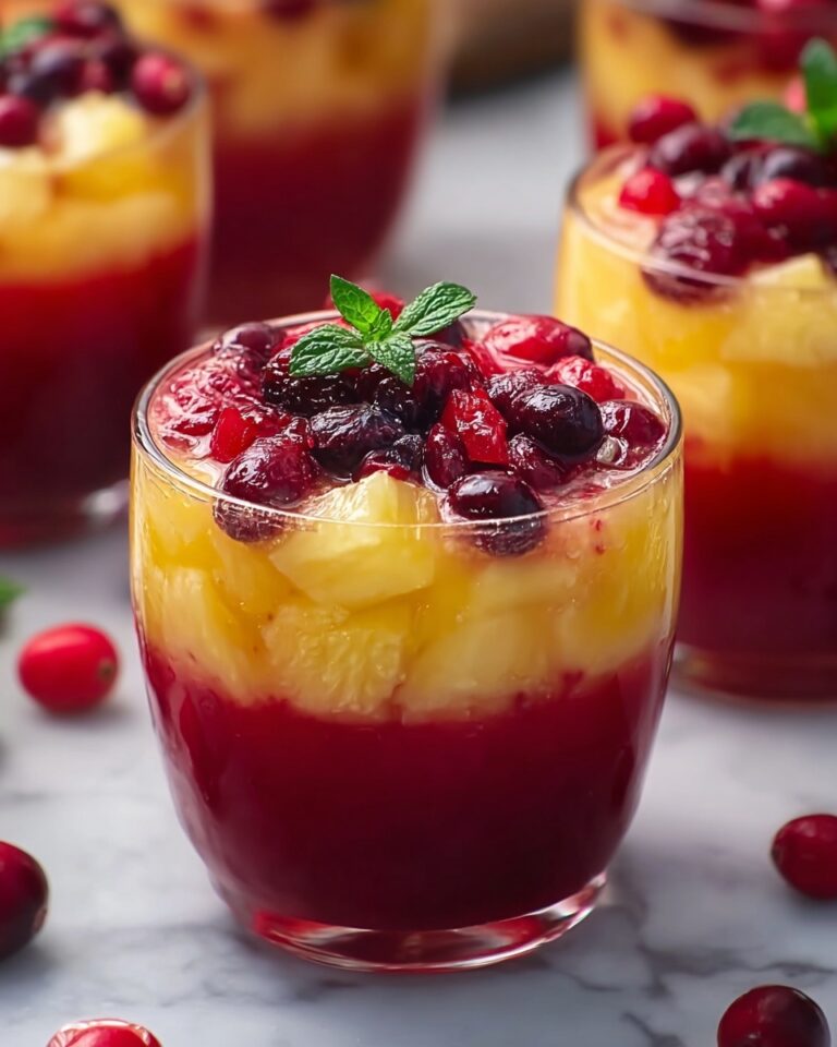 Cranberry Pineapple Festive Punch Recipe