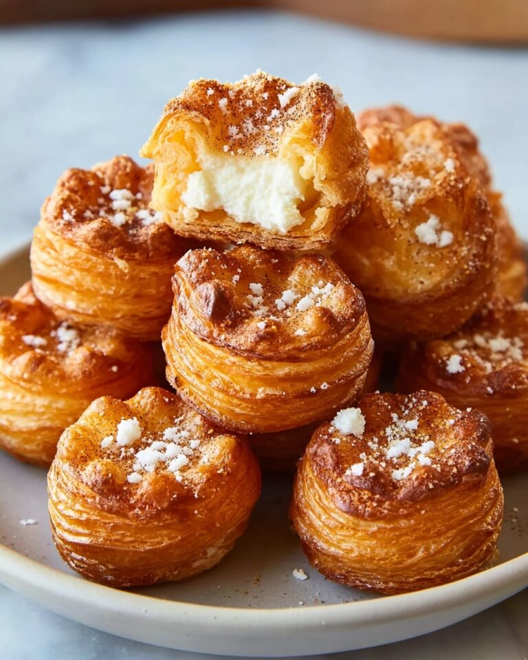 Cinnamon Cream Cheese Pastry Puffs Recipe