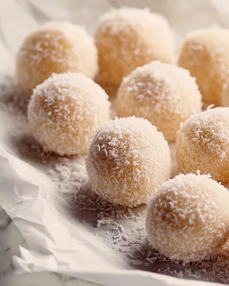 Snowballs Coconut Fudge Truffles Recipe