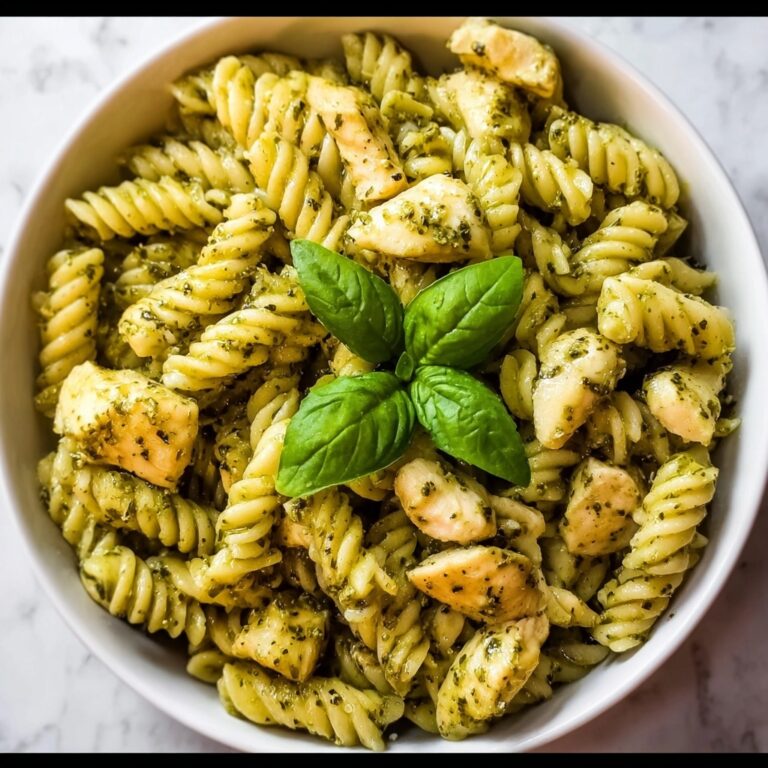 Creamy Chicken Pesto Pasta Recipe