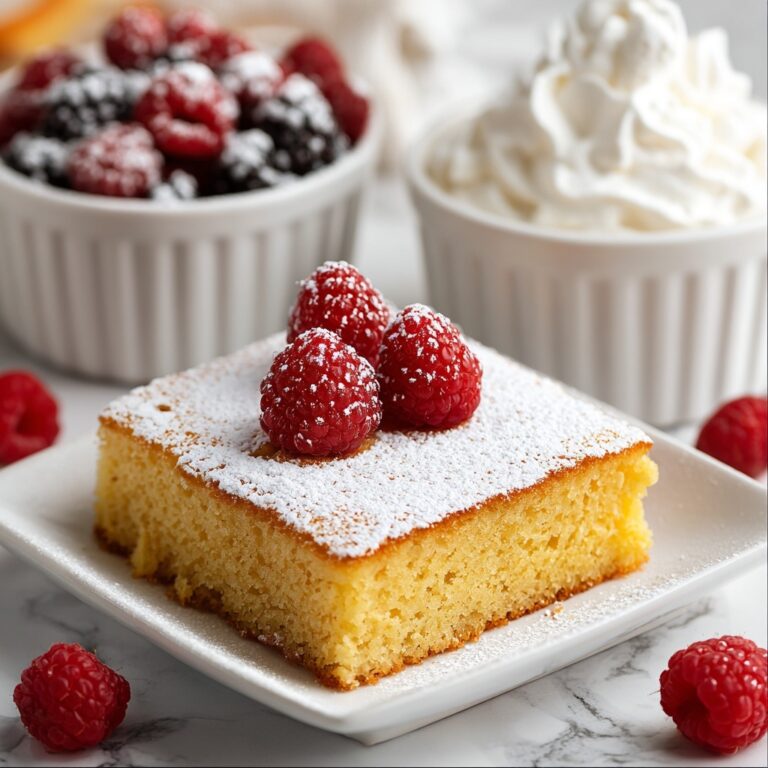 Hot Milk Cake Recipe