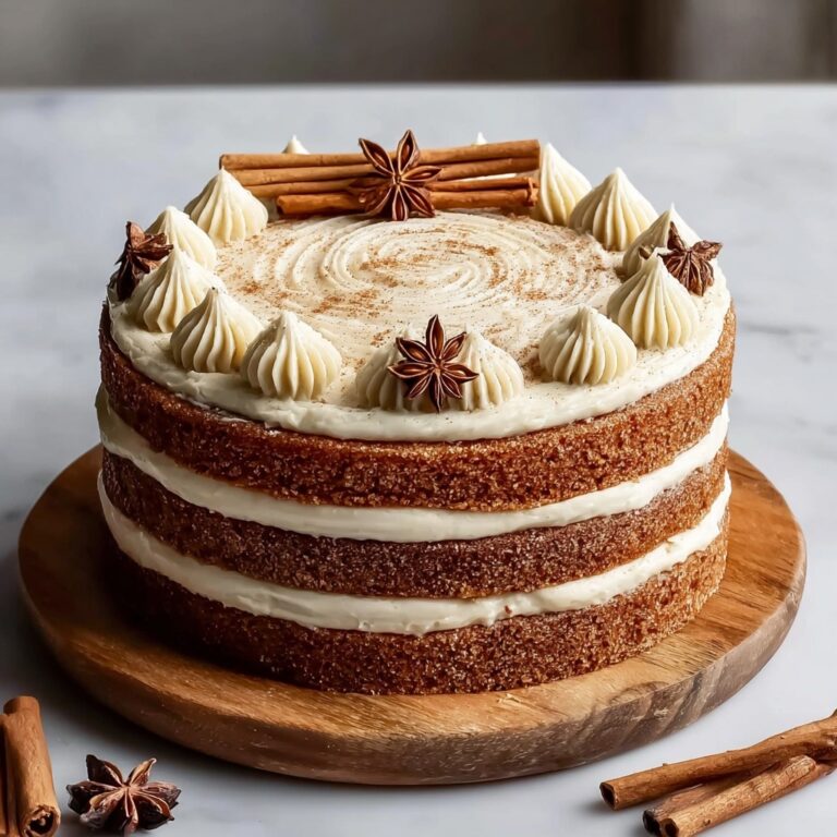 Spiced Brown Sugar Chai Layer Cake Recipe
