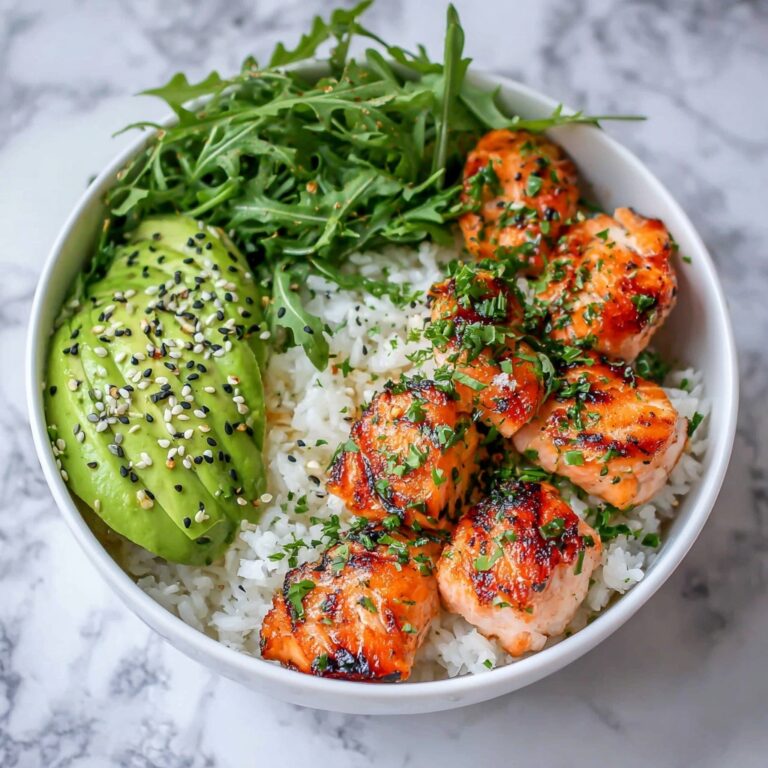 Healthy Sweet Chili Salmon Bowl Recipe