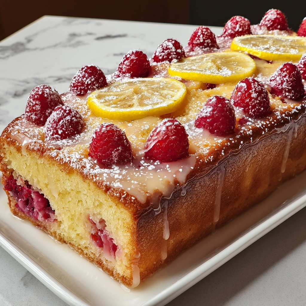 Raspberry Lemon Loaf Recipe - Recipe Image