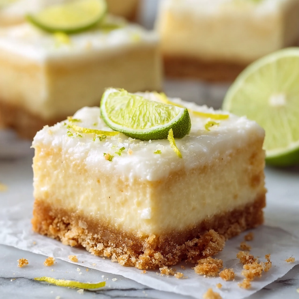 Easy Key Lime Pie Bars Recipe - Recipe Image