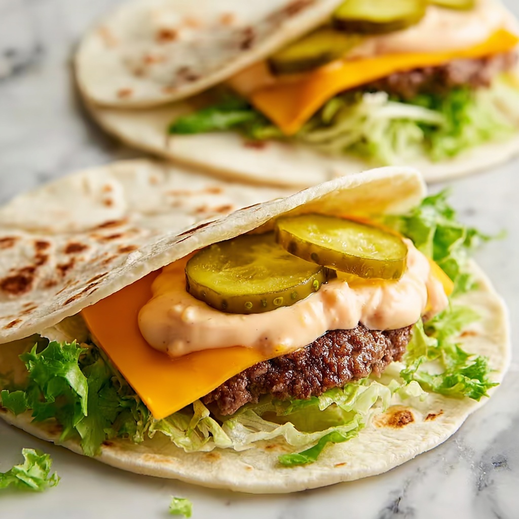 Big Mac Tacos Recipe - Recipe Image