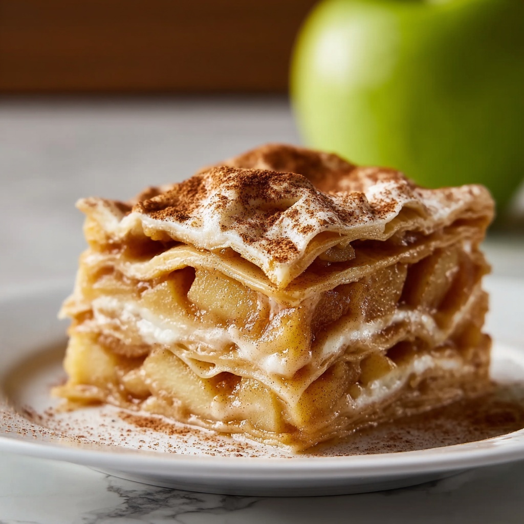 Cinnamon Roll Apple Lasagna – The Best Fall Treat Ever Recipe - Recipe Image