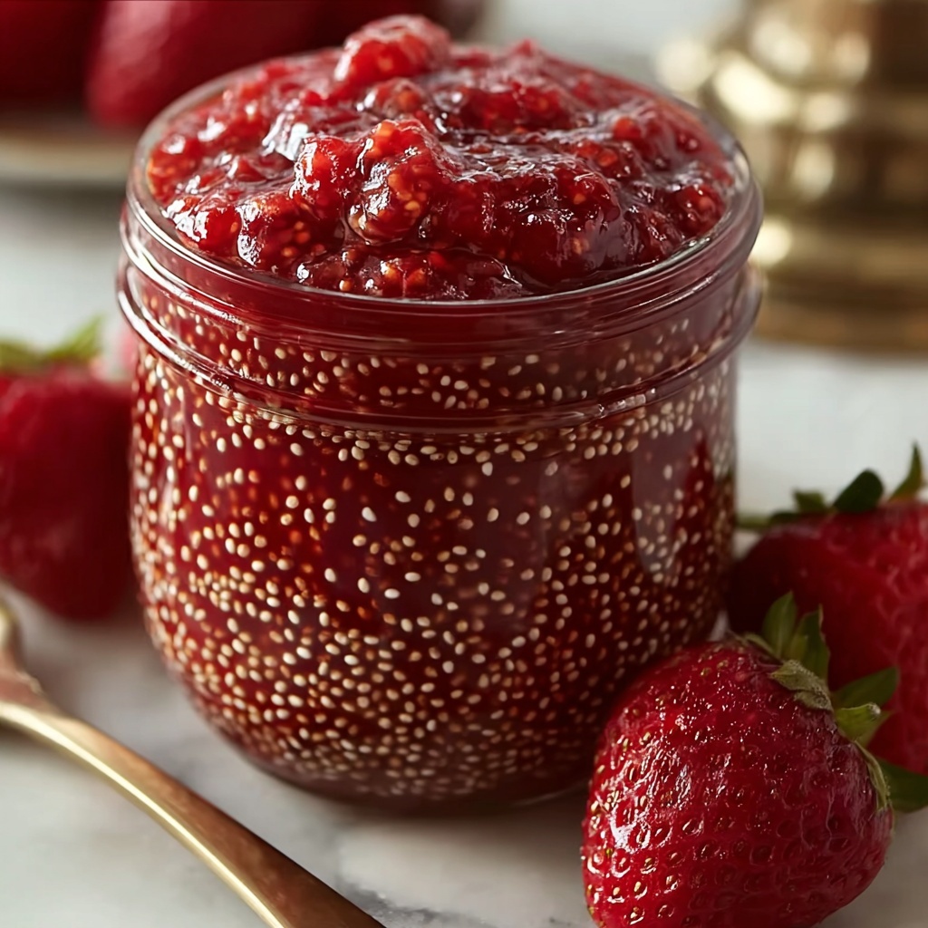 Quick and Easy Strawberry Jam Recipe - Recipe Image