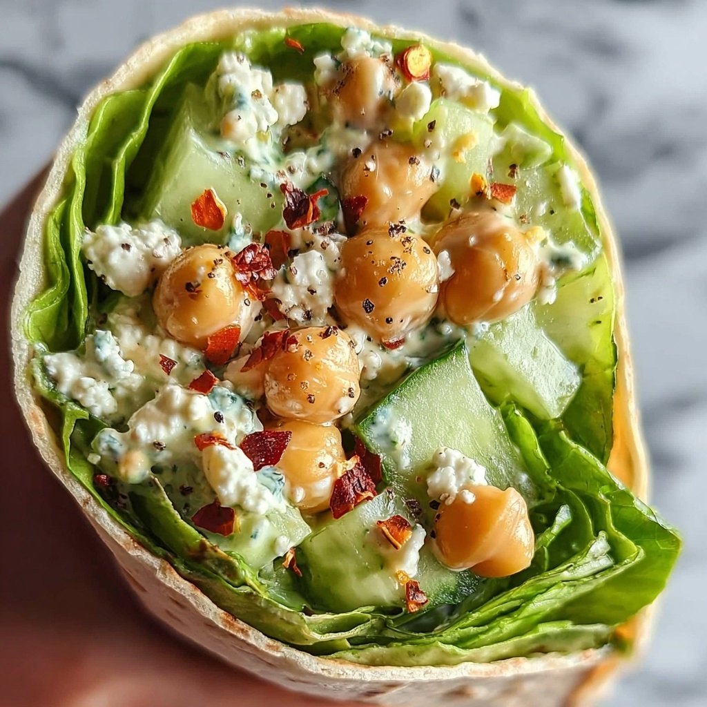 Chickpea Cucumber Feta Salad Recipe - Recipe Image