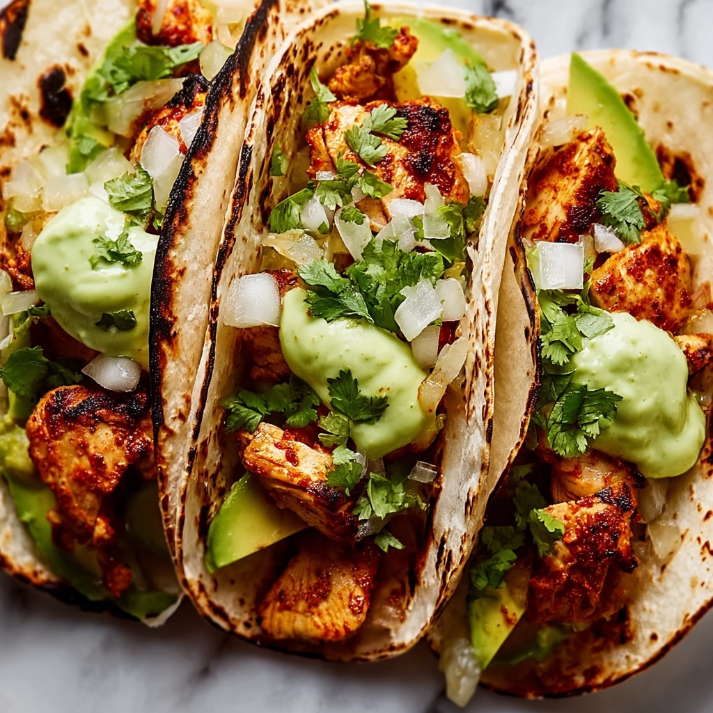 Taqueria-Style Chicken Tacos Recipe - Recipe Image