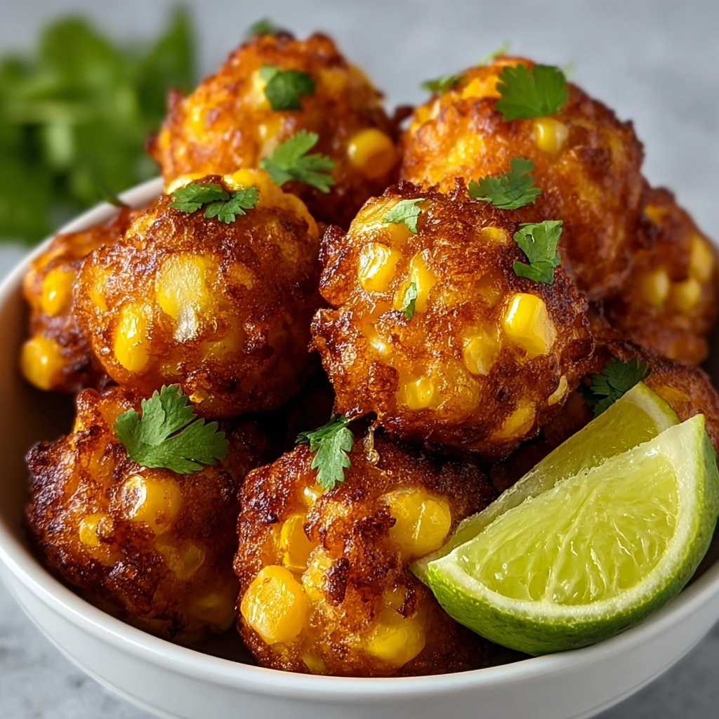Mexican Street Corn Fritters Recipe - Recipe Image