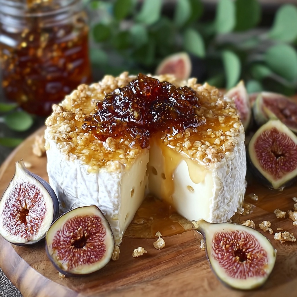 Boursin Cheese with Fig Jam and Pistachios Recipe - Recipe Image
