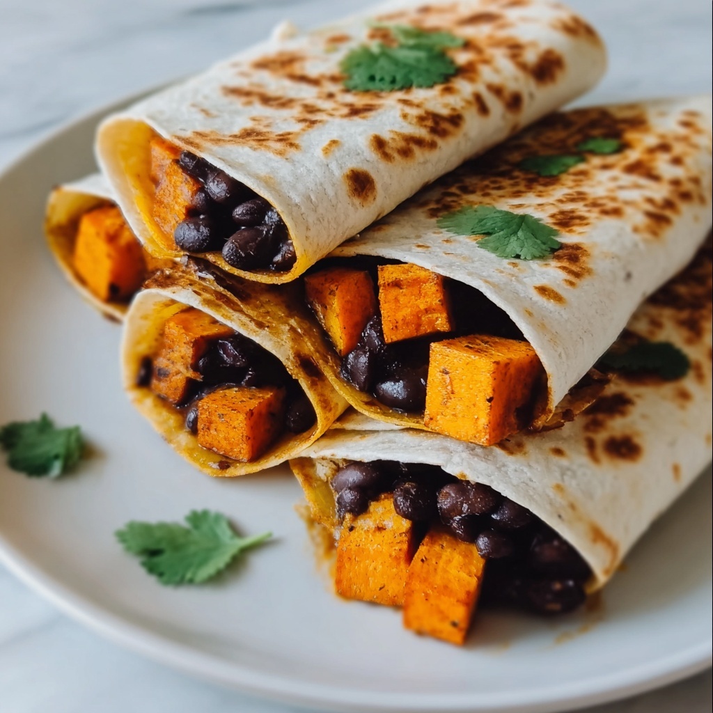 Roasted Sweet Potato and Black Bean Quesadillas Recipe - Recipe Image
