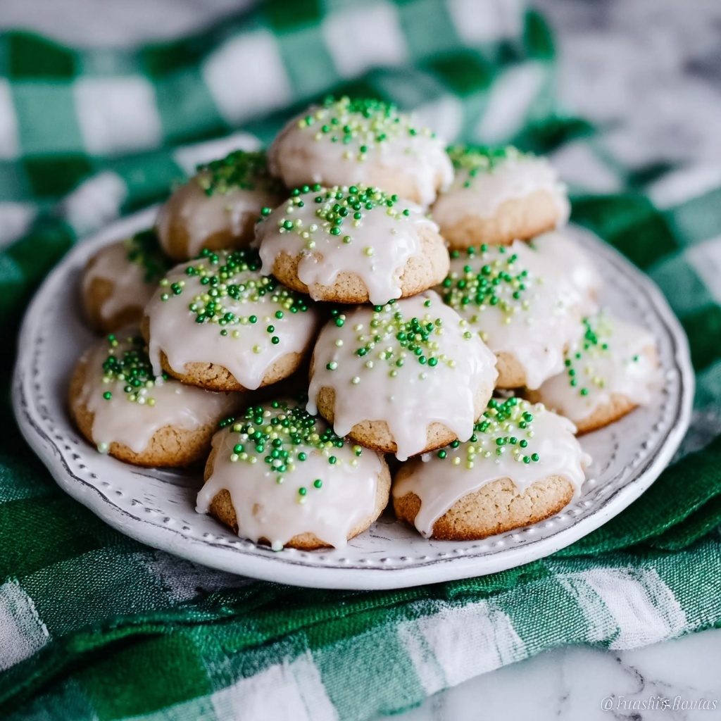 Italian Anise Cookies for St. Patrick's Day Recipe - Recipe Image