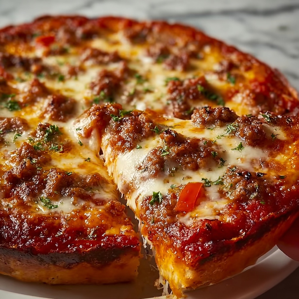 Pizza-Flavored Burgers Recipe - Recipe Image