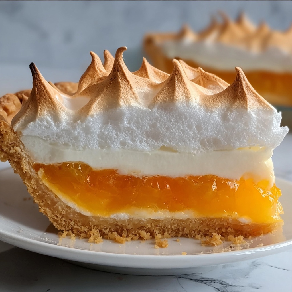 Orange Meringue Pie Recipe - Recipe Image